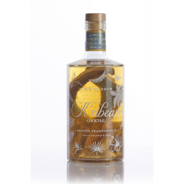 Punch au rhum banane flambée fève tonka (rhum arrangé) – Image 3