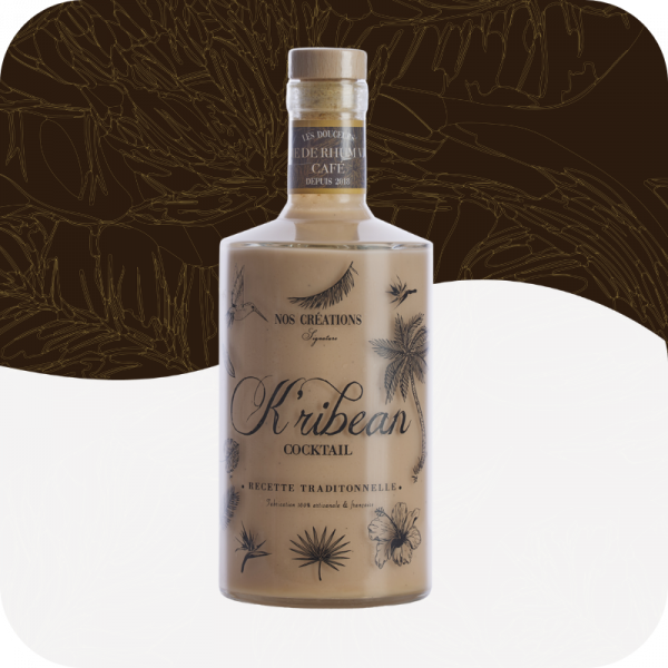Crème de rhum vieux café par k'ribean cocktail